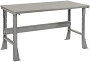 Global Industrial Workbench C-Channel with Flared Leg, 60"W x 30"D x 34"H