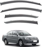 Window Visor for Chery Elara MK1 2006-2010 Durable Window Deflectors Weather Protection,Wind Noise Reduction,Vent Shades Tape-on Side Window Deflectors