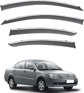 Window Visor for Chery Elara MK1 2006-2010 Durable Window Deflectors Weather Protection,Wind Noise Reduction,Vent Shades Tape-on Side Window Deflectors