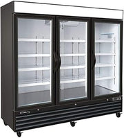 Kool-It 3 Door Commercial Upright Display Merchandiser Freezer- 72 Cubic Ft.