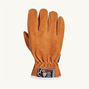 Superior Glove Leather Drivers Gloves, Shirred Slip-On Cuff, Keystone Thumb, Tan, L, 1 PR 378CXGOB-L - 1 Each
