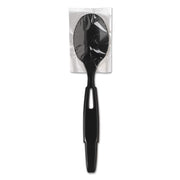 SmartStock Wrapped Heavyweight Cutlery Refill by Dixie – 6.4", Plastic, Black, Model SSWPT5