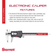 Starrett 0-6" / 1 Digital Calipers