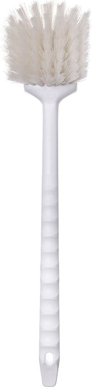 SPARTA Utility Scrub Brush with Polyester Bristles 20" x 3" - White by Carlisle FoodService Products – Non-catalog Item - 20 Inches (1 Count), Polyester, White, Model 4050102
