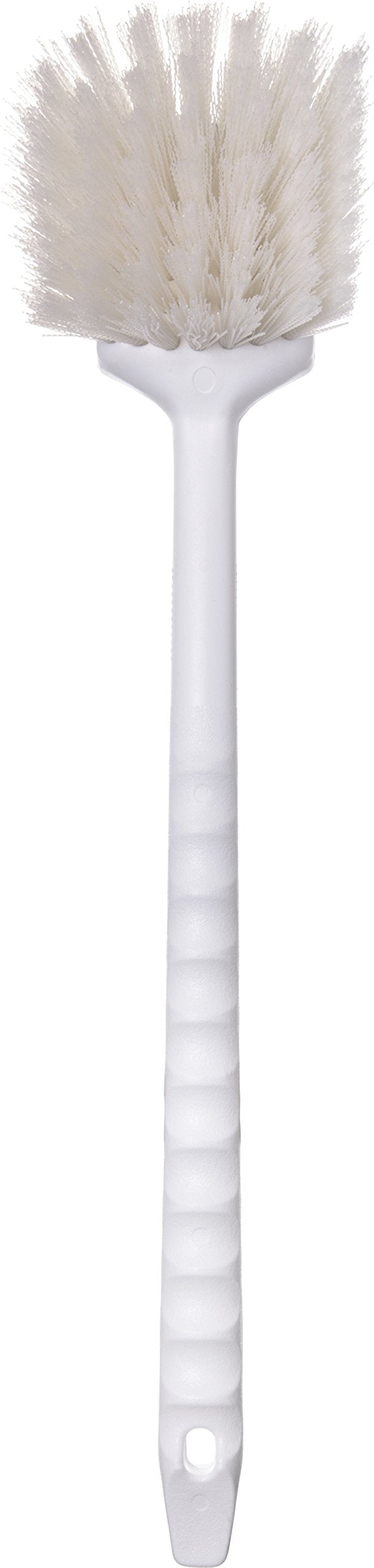 SPARTA Utility Scrub Brush with Polyester Bristles 20" x 3" - White by Carlisle FoodService Products – Non-catalog Item - 20 Inches (1 Count), Polyester, White, Model 4050102