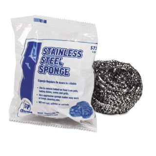 Rylppr Sponge-S/S-Medium (6/12) by Amercareroyal – Stainless Steel, Gray, Model S730
