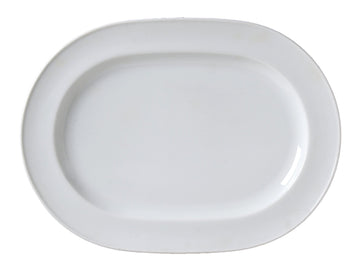 Alpine Oblong Platter by Vertex China – Large, Bright White, Pack of 12, Model AL-94