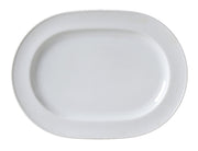 Alpine Oblong Platter by Vertex China – 11-3/8 inches, Porcelain, Bright White, Pack of 12, Model AL-93