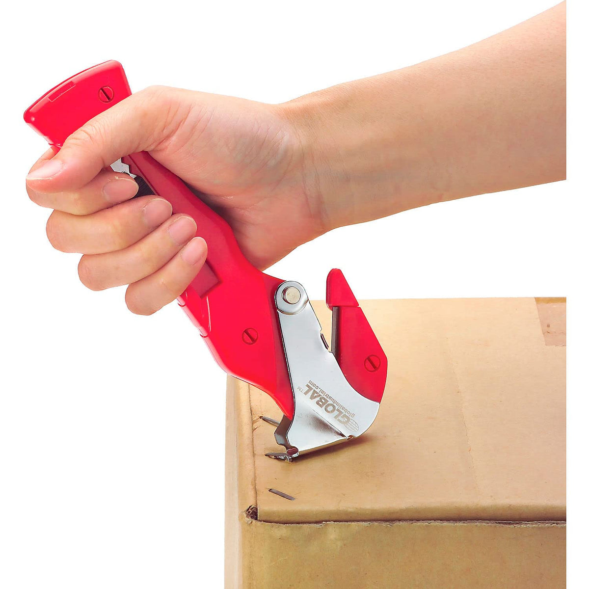 All-in-One Package Opener by Global Industrial – Large, Plastic, Red, Model CN100