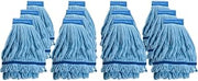 Genuine Joe GJO47538 Blue Microfiber Wet Mophead Refill (Pack of 12)