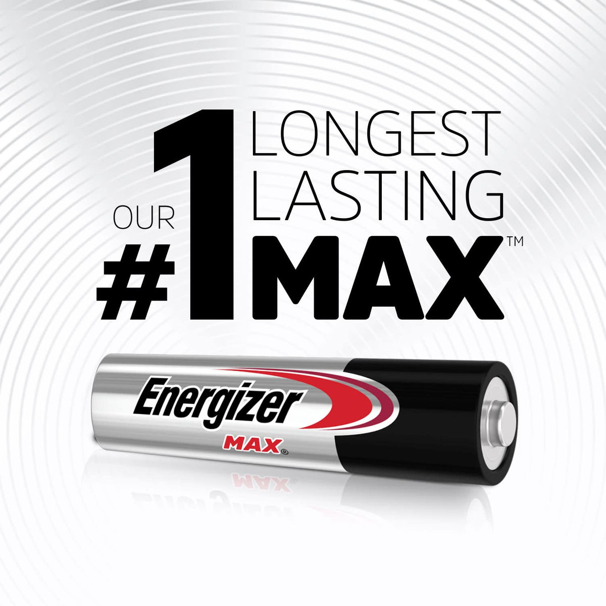MAX AAA Batteries by Energizer – 8 Count (Pack of 2), Blend, Varios colores, Pack of 2, Model E92MP-8