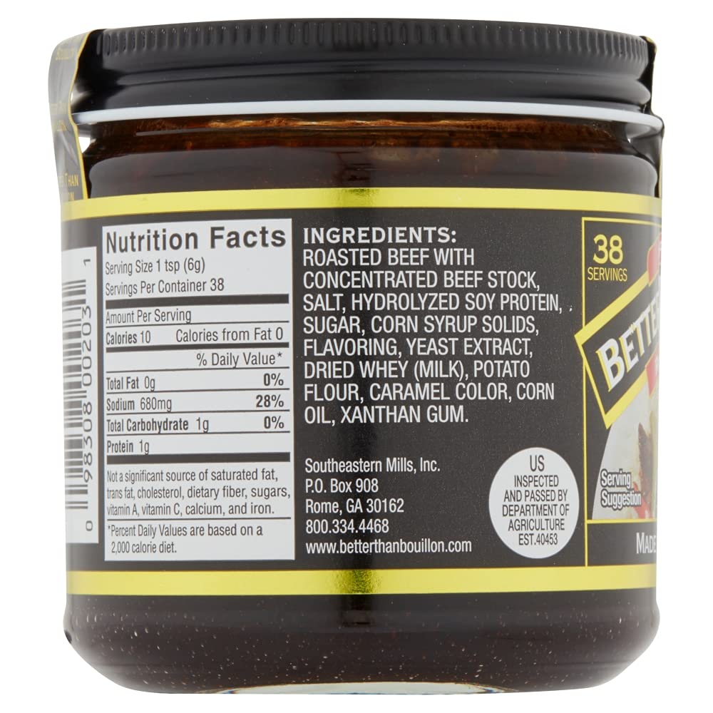 Better Than Bouillon Chicken & Beef / 8 Ounce (Pack of 2) / 2 Beef