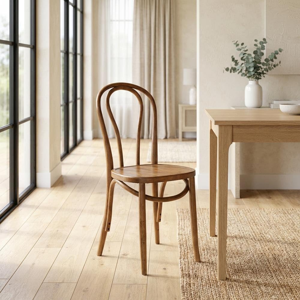 Eon Brown Side Chair by Furnifact – Walnut