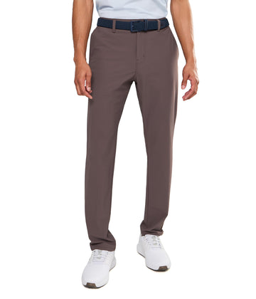 Mens Hero Hour Golf Pants by TravisMathew – Raisin, Model A47342_D0154