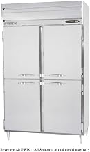 Beverage-Air PH2-1HS P Series - Top Mount - Reach in Warming Cabinet - Two Section - Half Solid Doors
