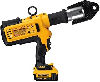 20V MAX Cordless Plumbing Pipe Press Tool Kit with Crimping Heads by DEWALT – One Size, Blend, Multi, Model DCE200M2K