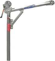 DavitCraneKit,1000 lb,27.5 to 42in Reach, Zinc Plated