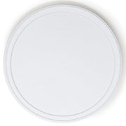 Berry Plastics Single seal LLDPE Round Container Lid For 85 oz. Container by Venture – 5.93", LLDPE, White, Model L513 / 567089