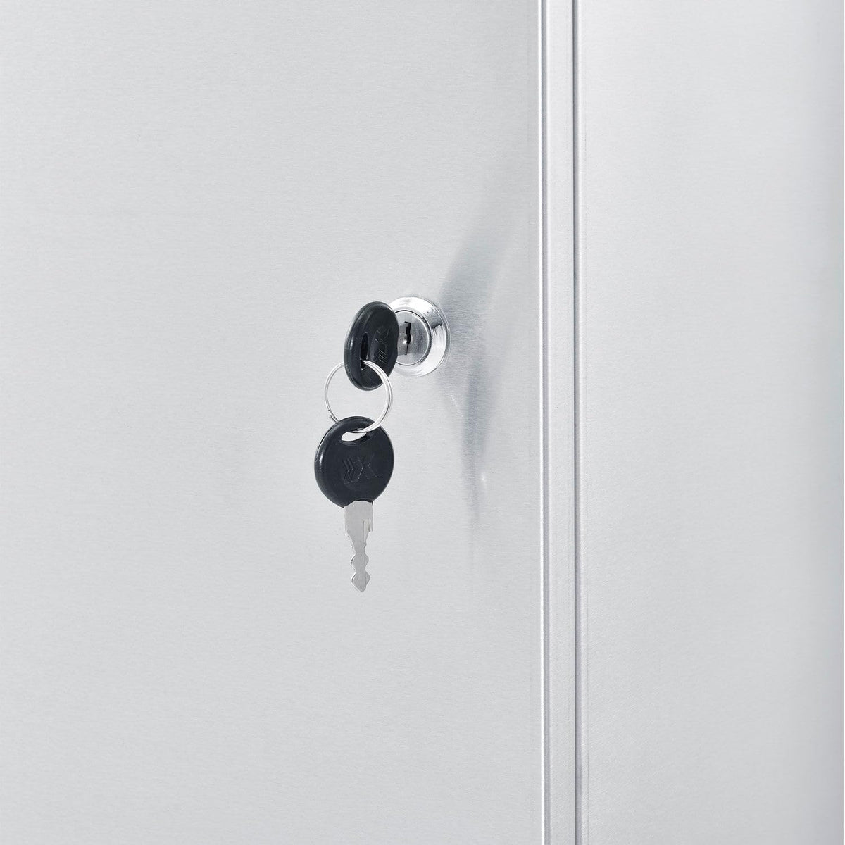 Global Industrial Stainless Steel / 8"L x 16"W x 24"H / Industrial Safety Storage Cabinets