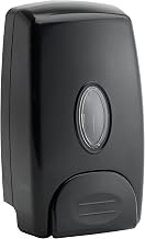 Winco 1L Black Manual Soap Dispenser