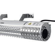 Infrared Patio Heater W/Remote Control by Global Industrial – Aluminum, Black, Model MOON