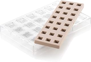 Silikomart KIT FRAME 01 - CH015 TRITAN MOULD 25 X 25 H 15 MM + ICH015 SILICONE MOULD No. 24