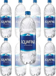 Aquafina Water, Pure Water, Perfect Taste, 16.9 Fl Oz (Pack of 8, Total of 135.2 Fl Oz)