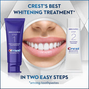 Crest Brilliance Daily / 6.3 Ounce (Pack of 4) / 1 Toothpaste