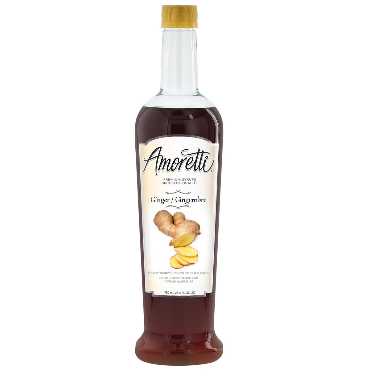 Premium Ginger Syrup by Amoretti – 25.4 Fl Oz (Pack of 1)