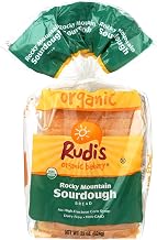 Rudis Organic Rocky Mountain Sourdough Sandwich Bread, 22 Ounce - 8 per case