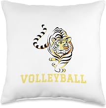 Bloomfield High School Bengals Volleyball Throw Pillow