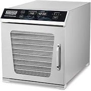Single Zone Dehydrator w/ (10) Racks - Stainless, 120v