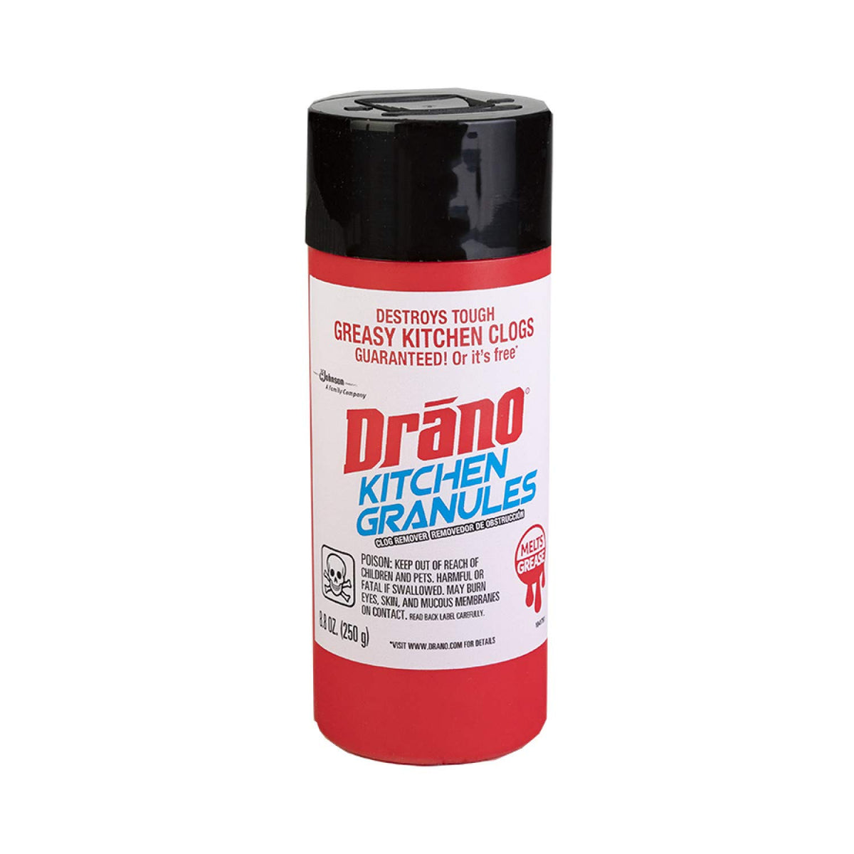KITCHN Gran 8.8OZ by Drano – 8.8 Ounce (Pack of 1), Plastic, Red, Model 00121