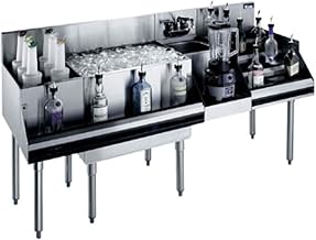 Krowne Metal KR18-W60E-10 Royal 1800 Series Cocktail/Blender/Liquor Station