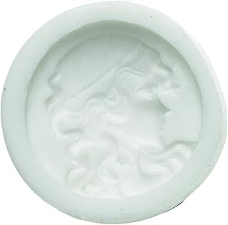 Silikomart 71.425.00.0096 Silicone Mould Sugarflex Cameo, White