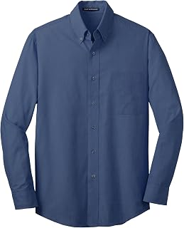 Port Authority Men's Crosshatch Easy Care Button-Down Shirt