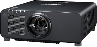 Panasonic 6000 ANSI Lumens WUXGA DLP Technology Installation 22.7Kg - with 1.7 - 2.4:1 Lens Included