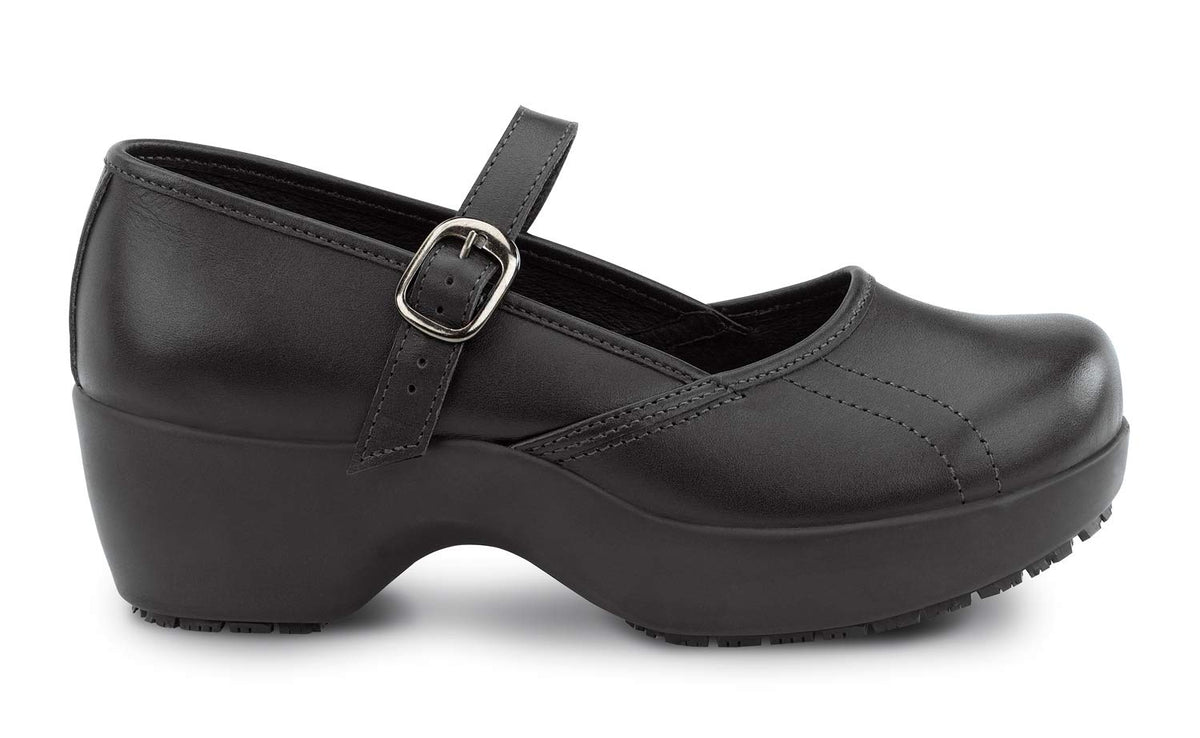 Womens Black Vienna MaxTrax Soft Toe SRO Clog 7.0 M by SR Max – 7, Rubber, Black, Model SRM136 07.0 M