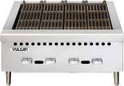 VULCAN VCRB commercial countertop charbroiler | 25" Propane Gas