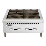 VCRB commercial countertop charbroiler | 25" Propane Gas by VULCAN – 25" Propane, Stainless Steel, Model VCRB25-LP