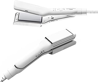 Conair 2-in-1 Travel and Flat Mini Iron for Clothes, Hair Straightener