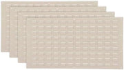 Louvered Wall Panel, 36x19, Tan - Lot of 4