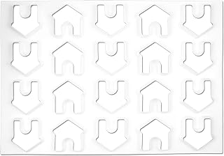 Martellato Cookie-Cutter Sheet, Dog House 3 Inch x 3 Inch x 5/8 Inch High