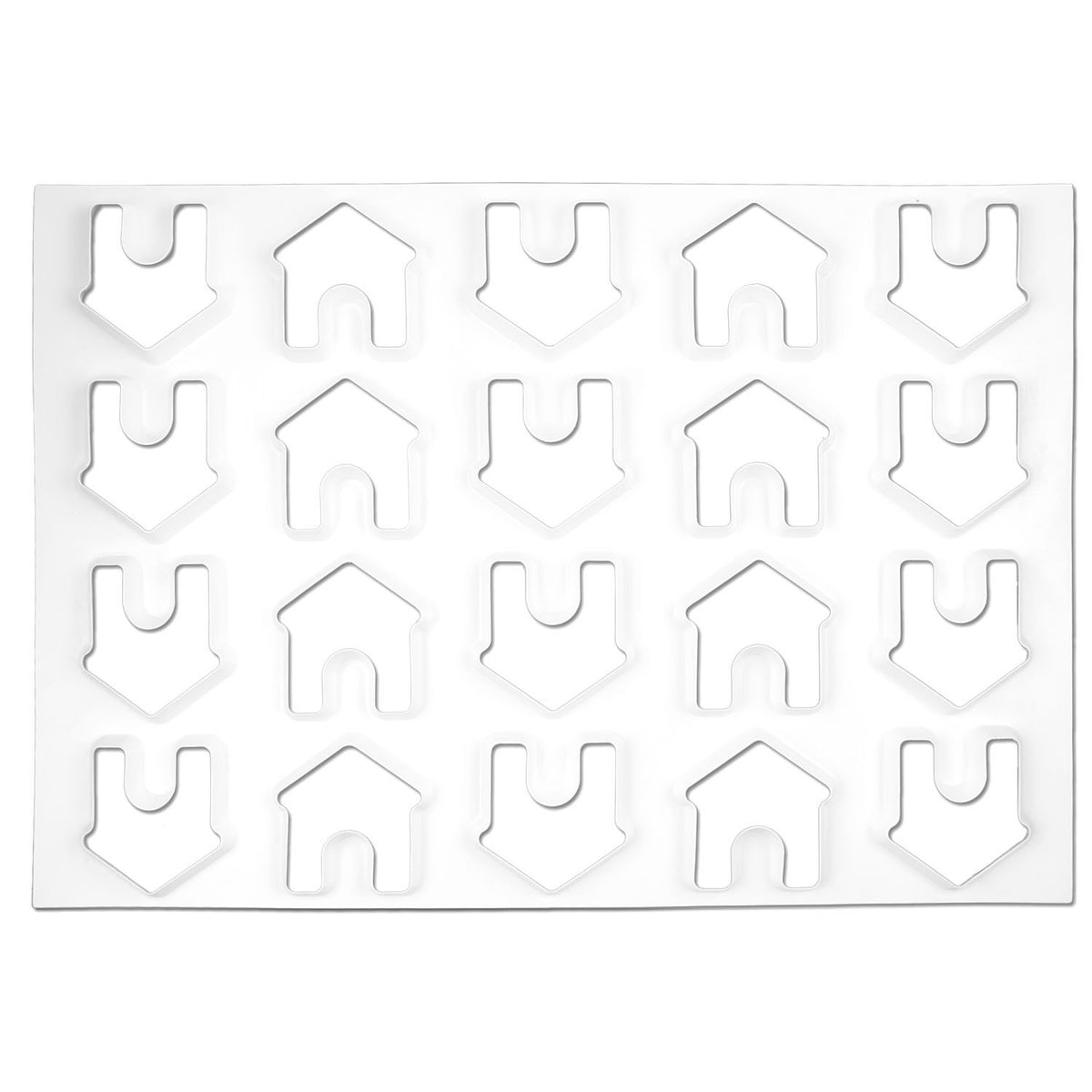Cookie-Cutter Sheet by Martellato – Plastic, White, Model DogHouse-20