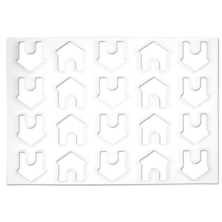 Cookie-Cutter Sheet by Martellato – Plastic, White, Model DogHouse-20