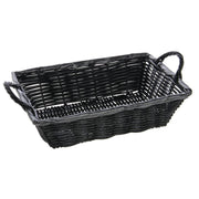 HUBERT Black / 8"Lx11"Wx3"H / Modern Shelf Baskets