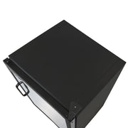 24 3/8" Countertop Refrigerated Merchandiser by MOTAK – 27.17x27.95x44.49, steel, aluminum, stainless steel, PVC, Black, Model MCM7-X