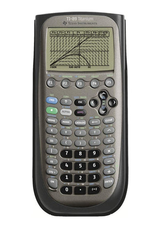 Texas Instrument Ti 89 Titanium Programmable Graphing Calculator by Texas Instruments – 1pcs, titanium, Model FBA_TI89-TITANIUM