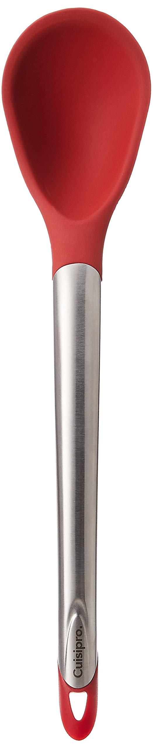 Silicone Spoon by Cuisipro – Medium, Silicone, Red, Model 7112503