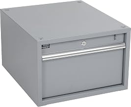 Global Industrial Stacking Workbench Drawer, Gray, 12"H